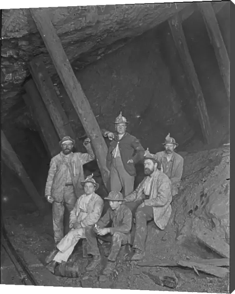 East Pool Mine, Illogan, Cornwall. Around 1900