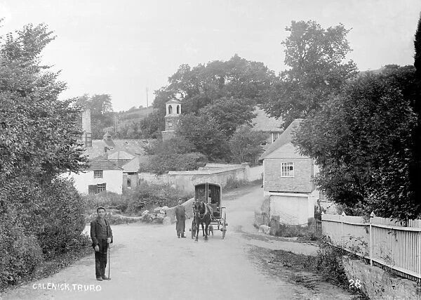 Calenick, Cornwall. Early 1900s