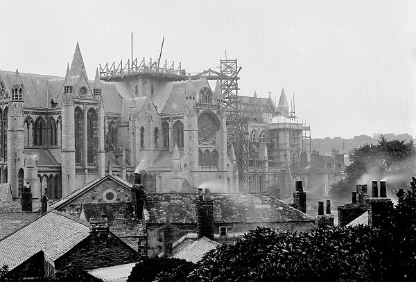 The Cathedral, Truro, Cornwall. Around 1901
