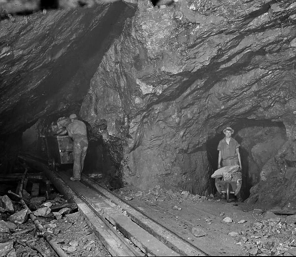 East Pool Mine, Illogan, Cornwall. Late 1800s