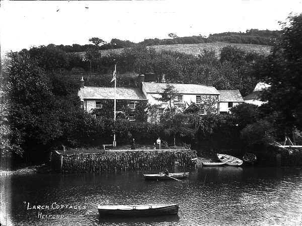 Larch Cottages, Helford, Cornwall. Early 1900s
