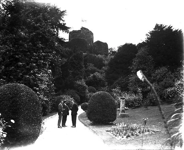 Launceston Castle, Cornwall. Early 1900s