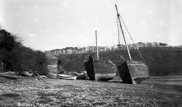 Malpas, Cornwall. Early 1900s