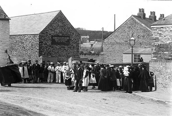 The Obby Oss, New Street, Padstow, Cornwall. 1900s