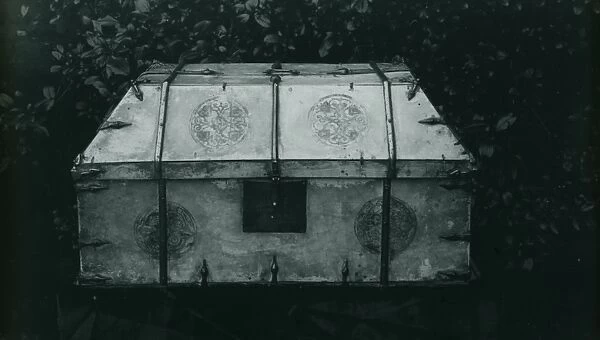 St Petrocs casket, Bodmin, Cornwall. Around 1925