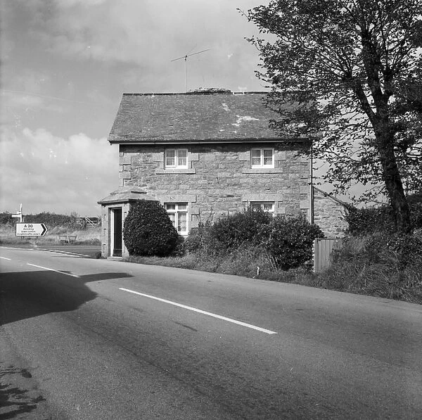 Toll House, Tremethick Cross, Madron, Cornwall. 1973