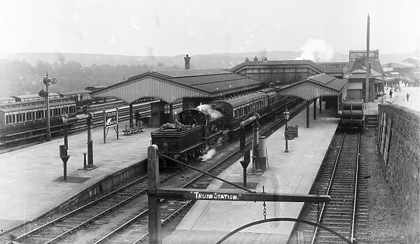 Truro railway station, Cornwall. Between 1904-1912