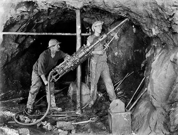 Wheal Grenville Mine, Camborne, Cornwall. 24th February 1910