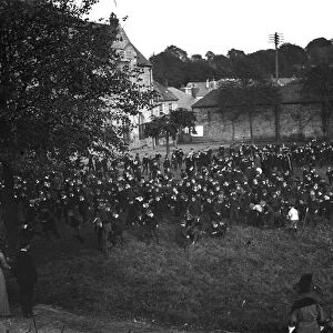 Beating the Bounds, Truro, Cornwall. 4th October 1912