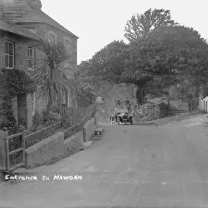 Carloggas Hill, St Mawgan in Pydar, Cornwall. Around 1920