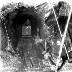 Dolcoath Mine, Camborne, Cornwall. February 1904
