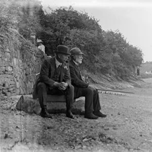 The foreshore, Malpas, Cornwall. Early 1900s