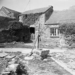 Trehill farmhouse, Rame, Cornwall. 1962