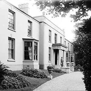Trevu House, Trevu Road, Camborne, Cornwall. Early 1900s