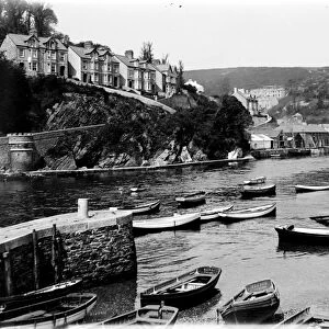 West Quay Road, Looe, Cornwall. Early 1900s