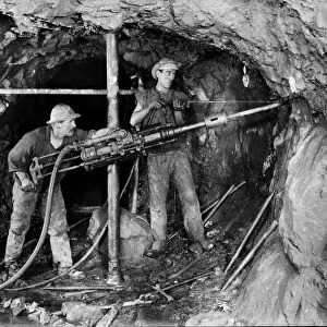 Wheal Grenville Mine, Camborne, Cornwall. 24th February 1910