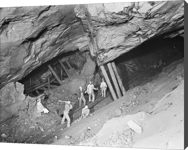 East Pool Mine, Illogan, Cornwall. Around 1892