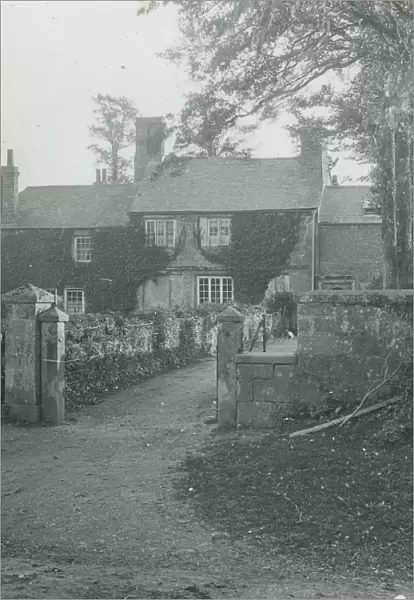 The Manor House at Golden, Probus, Cornwall. Around 1925