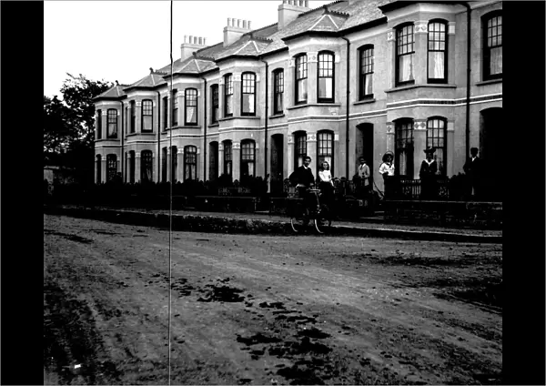 Chard Terrace, Falmouth, Cornwall. 1910