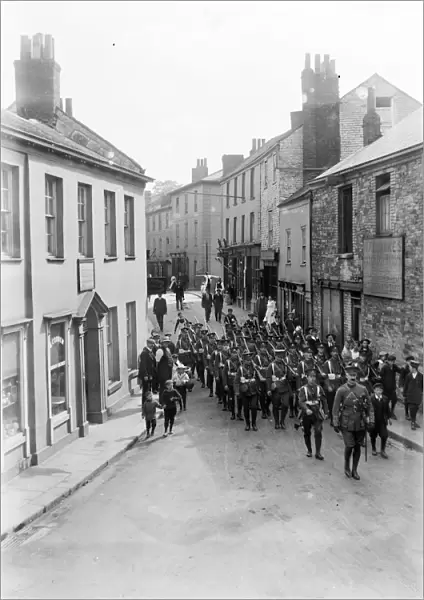 New Bridge Street, Truro, Cornwall. 11th July 1911