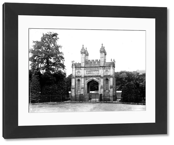 Grylls Memorial Gate, Helston, Cornwall. Early 1900s