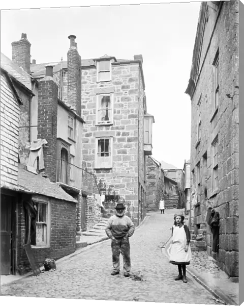 Bunkers Hill, St Ives, Cornwall. 1904