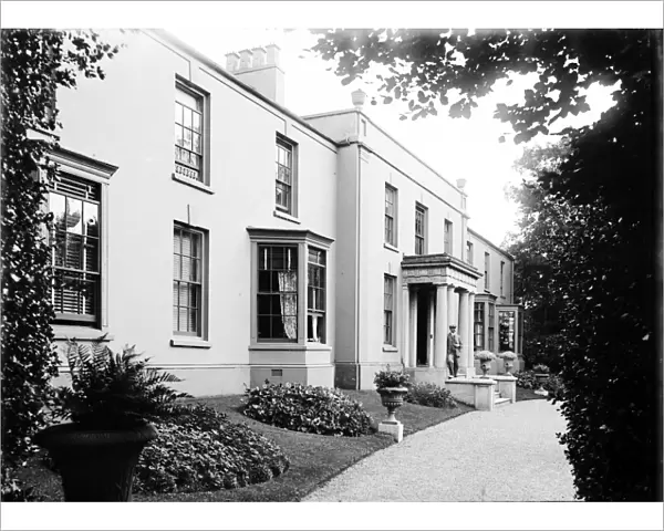 Trevu House, Trevu Road, Camborne, Cornwall. Early 1900s