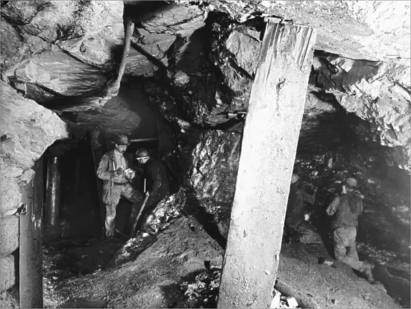 Blue Hills Mine, St Agnes, Cornwall, 1893