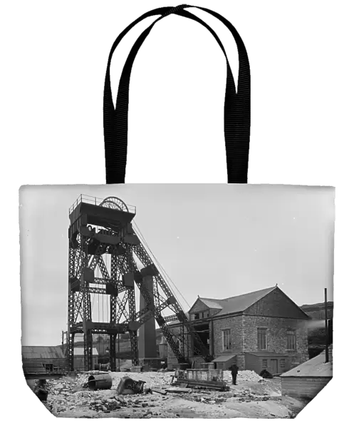Dolcoath Mine, Camborne, Cornwall. Early 1900s