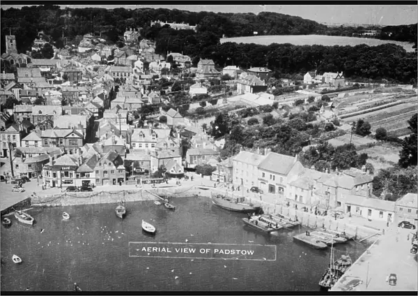 Padstow Harbour, Cornwall. Around 1930s