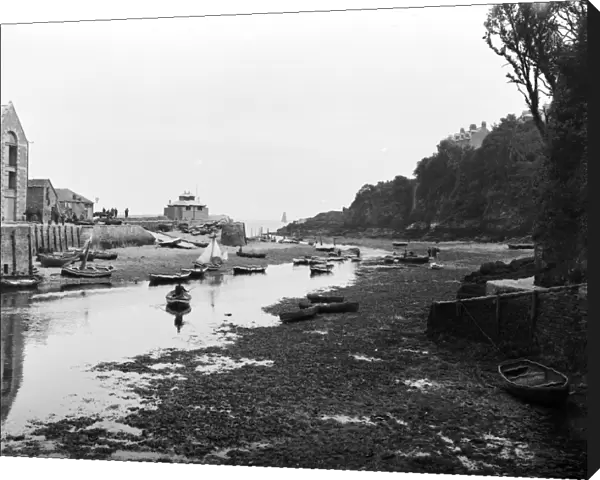Looe harbour, Cornwall. 1914