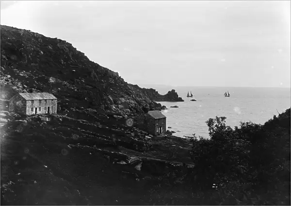Lamorna Cove, St Buryan, Cornwall. 1898