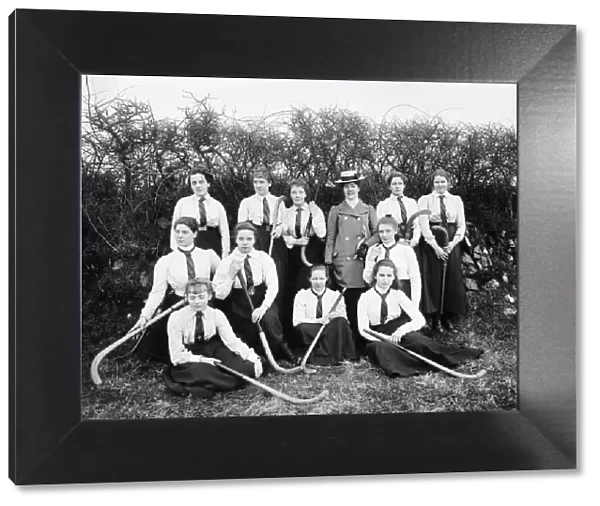 Hockey team, Cornwall. Around 1900