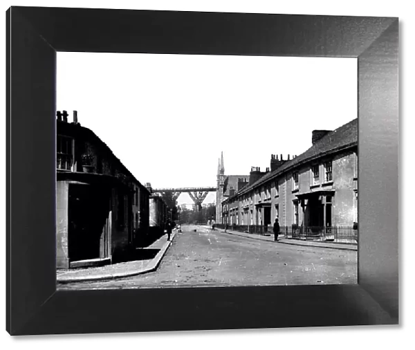 St Georges Road, Truro, Cornwall. Around 1883