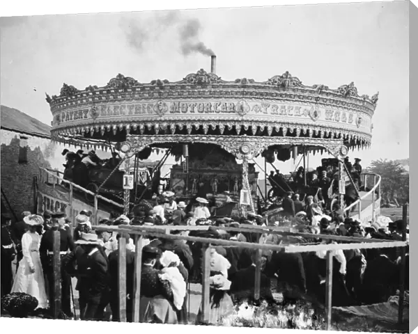 A Fair, Truro, Cornwall. Date about 1910