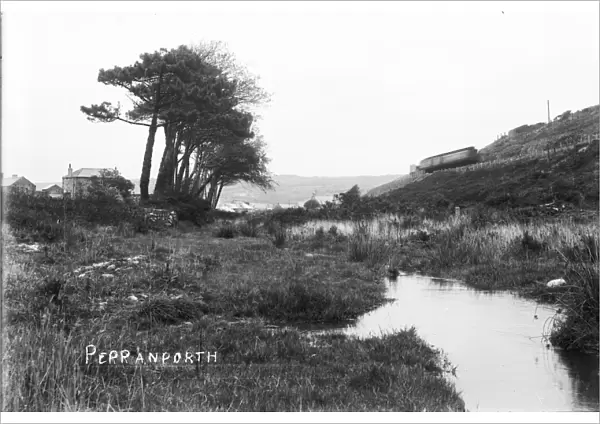 Newquay to Chacewater branch line, Cornwall. Early 1900s
