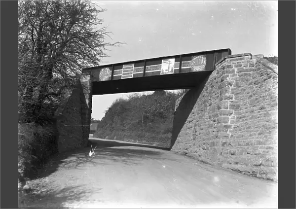 Tolgarrick railway bridge, Truro, Cornwall. 1920s