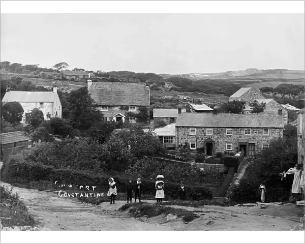 Comfort, Constantine, Cornwall. Early 1900s