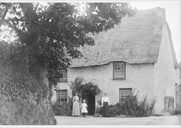 Tonkins Corner, Constantine, Cornwall. Early 1900s