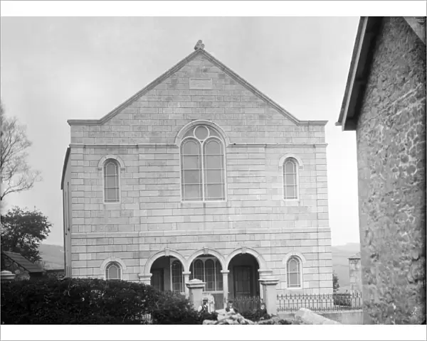 Constantine Wesley Chapel, Cornwall. Early 1900s