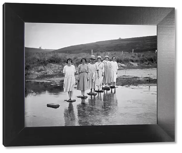 Holywell Bay, Cubert, Cornwall. Early 1900s