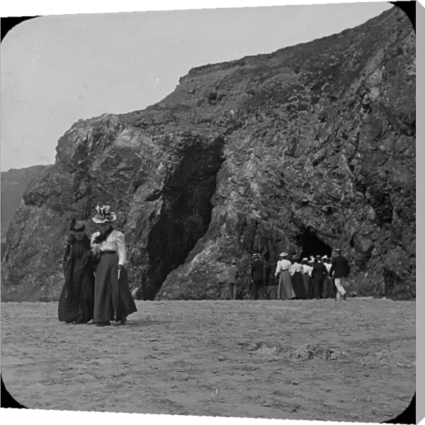 Kynance Cove, Landewednack, Cornwall. Around 1900