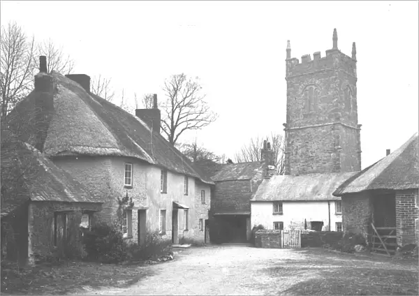 St Clement Churchtown, Truro, Cornwall. Early 1900s
