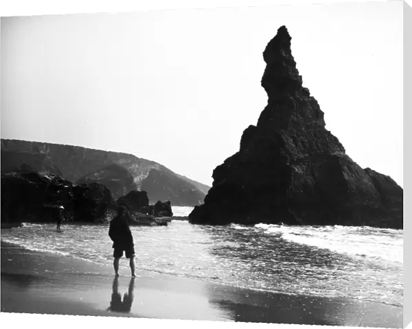 Bedruthan, St Eval, Cornwall. 1906