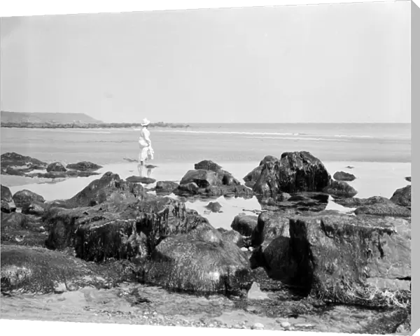 Kennack Beach, Grade, Cornwall. Probably 22nd June 1908