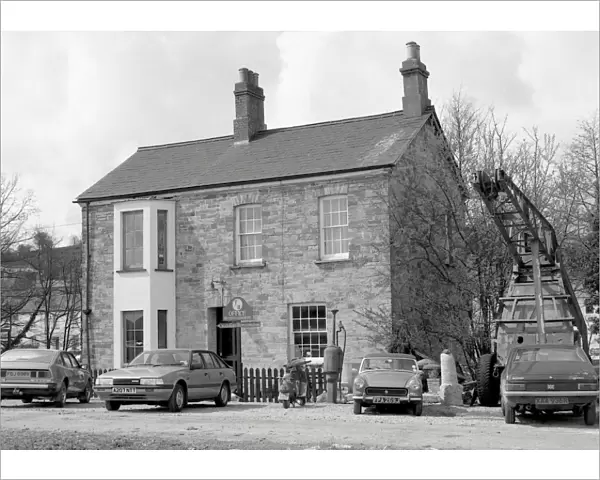 Great Western Village, Lostwithiel, Cornwall. March 1986