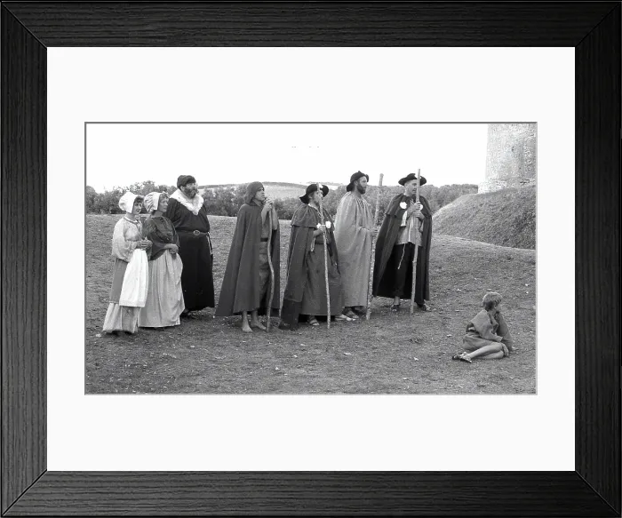 Framed Print : Restormel Castle, Lanlivery Parish, Cornwall. September 1989