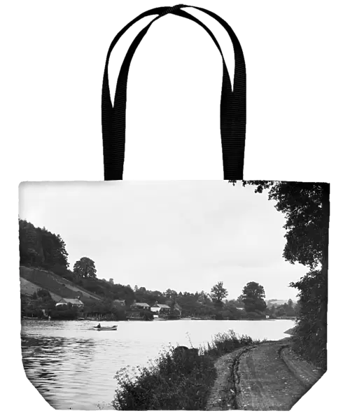 The River Fowey at Lerryn, St Veep, Cornwall. 1914