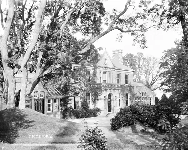 Treliske House, Truro, Cornwall. Early 1900s