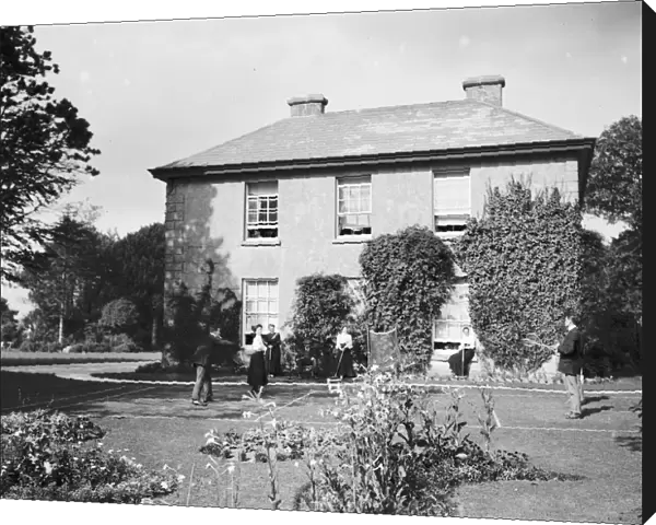 The Rectory, Rectory Road, St Stephen in Brannel, Cornwall. Early 1900s